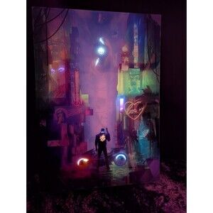 Cyberpunk seduced by night city limited edition Luminos Displate (First Luminos)